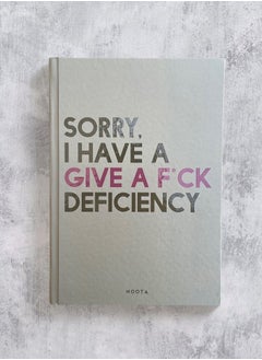 Noota A5 GIVE A FCK DEFICIENCY NOTEBOOK  - Image 1