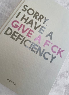 Noota A5 GIVE A FCK DEFICIENCY NOTEBOOK  - Image 4