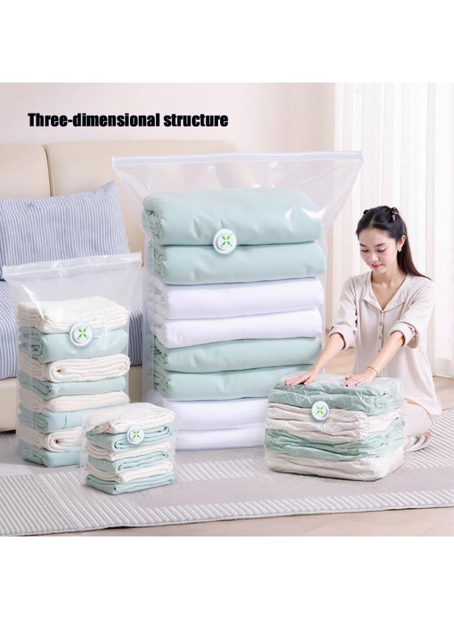 سوسيتي كيس توفير المكان فالفضاء، تحديث جديد كيس فراغ ثلاثي الأبعاد، كيس فراغ مقاوم للرطوبة والتسرب ديال الهواء، كيس تخزين موفر للمكان، أكياس تخزين مضغوطة - Image 5