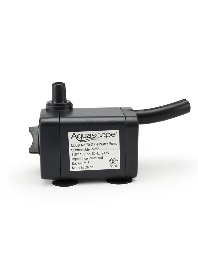 Aquascape Submersible 90 GPH Water Pump for Fountains, Waterfalls, Aquatics and Filters | 91024 - Image 2
