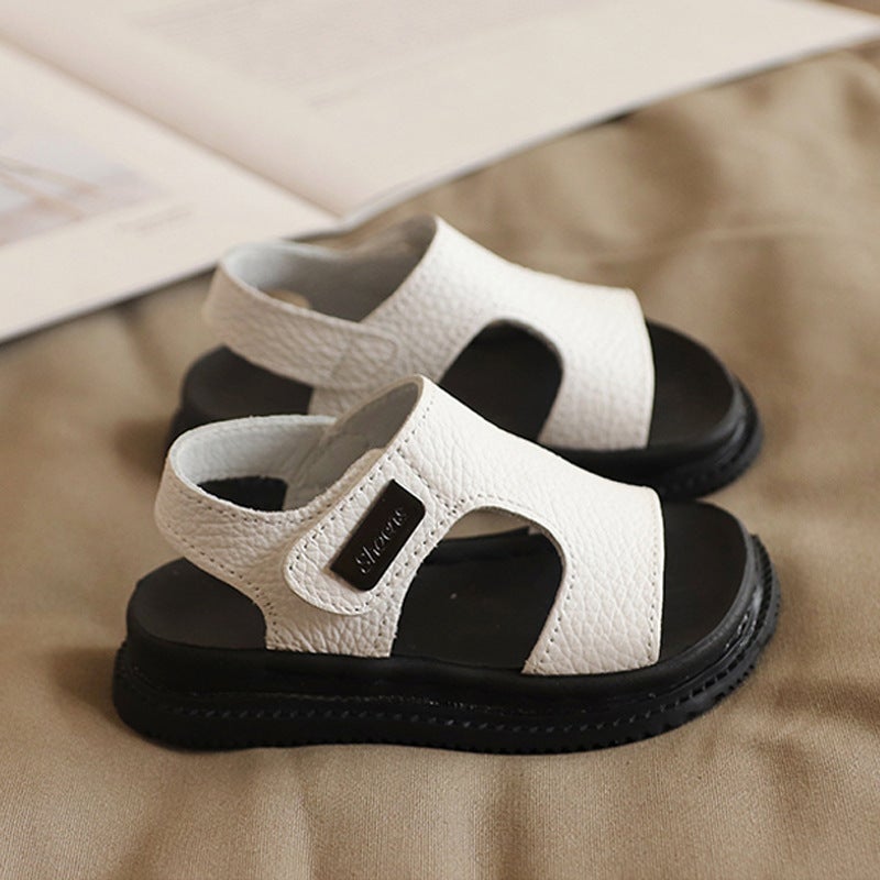 Latest fashion boys and girls children's summer sandals with soft soles and anti slip beach shoes - Image 1