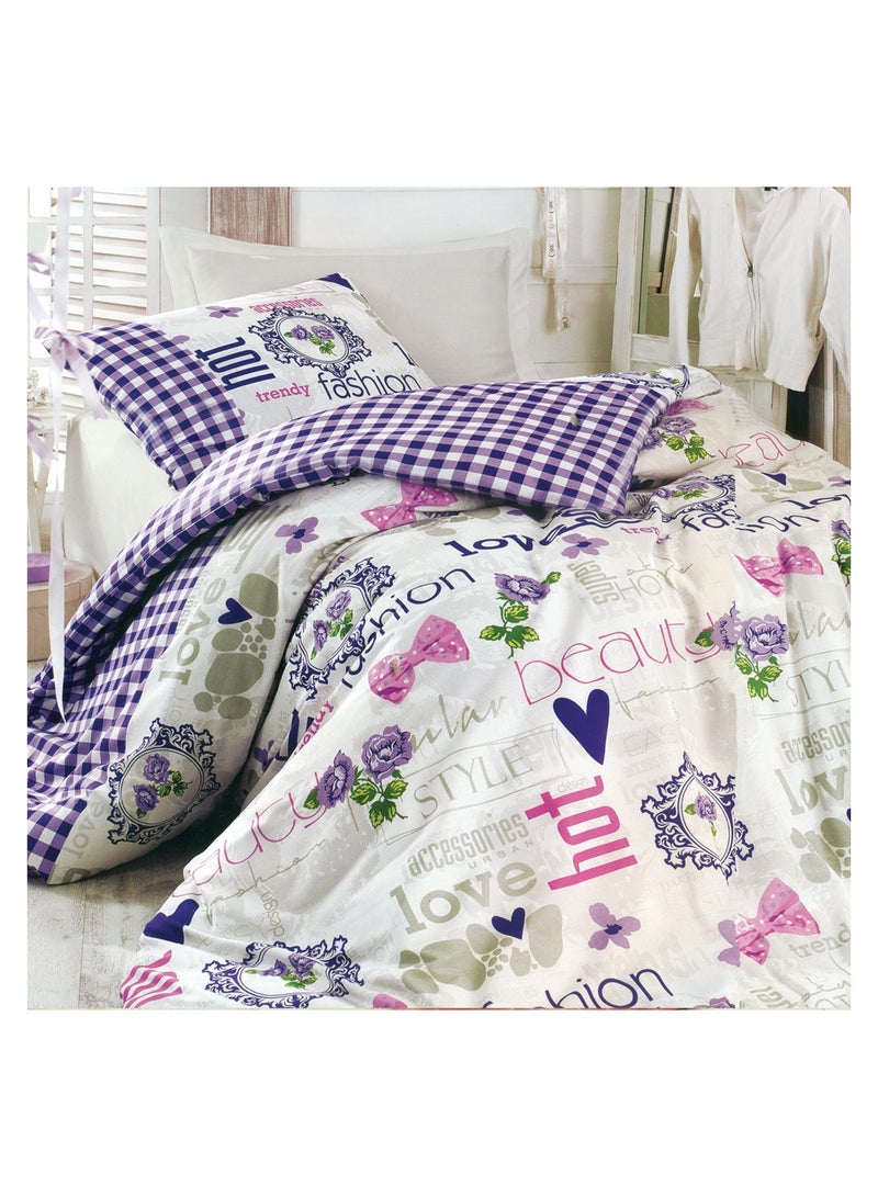 Coverlet Set Cotton 3 pieces size 240 x 240 cm model 175 from Family Bed