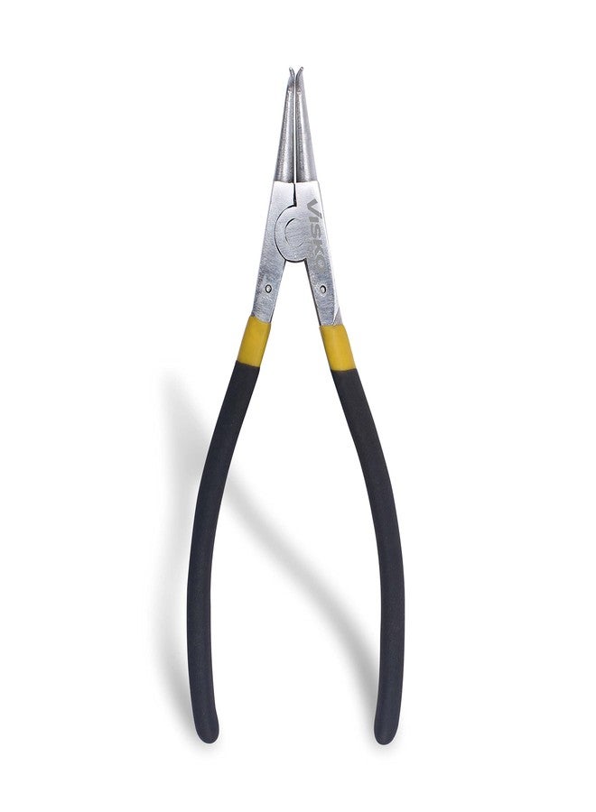 Visko Tools VISKO 219 8" CirClip Plier | External Bend | Cutting player | Cutting plier | Pliers | Pliers for Home | Player Tools | Combination plier | Pliers for electrical Work | Household Appliance | 8 Inches | Multicolor| - Image 1