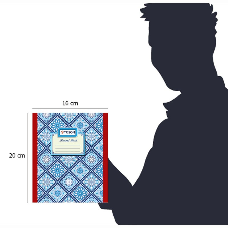 Trison Ledger Accounts Book 470 Pages | Small Size | Copy Size (16x20 cm) | Hardbound | Quire 4 - Image 3