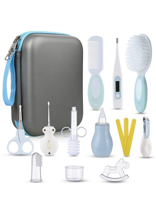 Lictin Rooming And Health Kit, Lictin 15 In 1 Safety Care Set, Newborn Nursery Health Care Set With Hair Brush,Comb,Nail Clippers And More For Newborn Infant Toddlers Baby Boys Girls  - Image 1