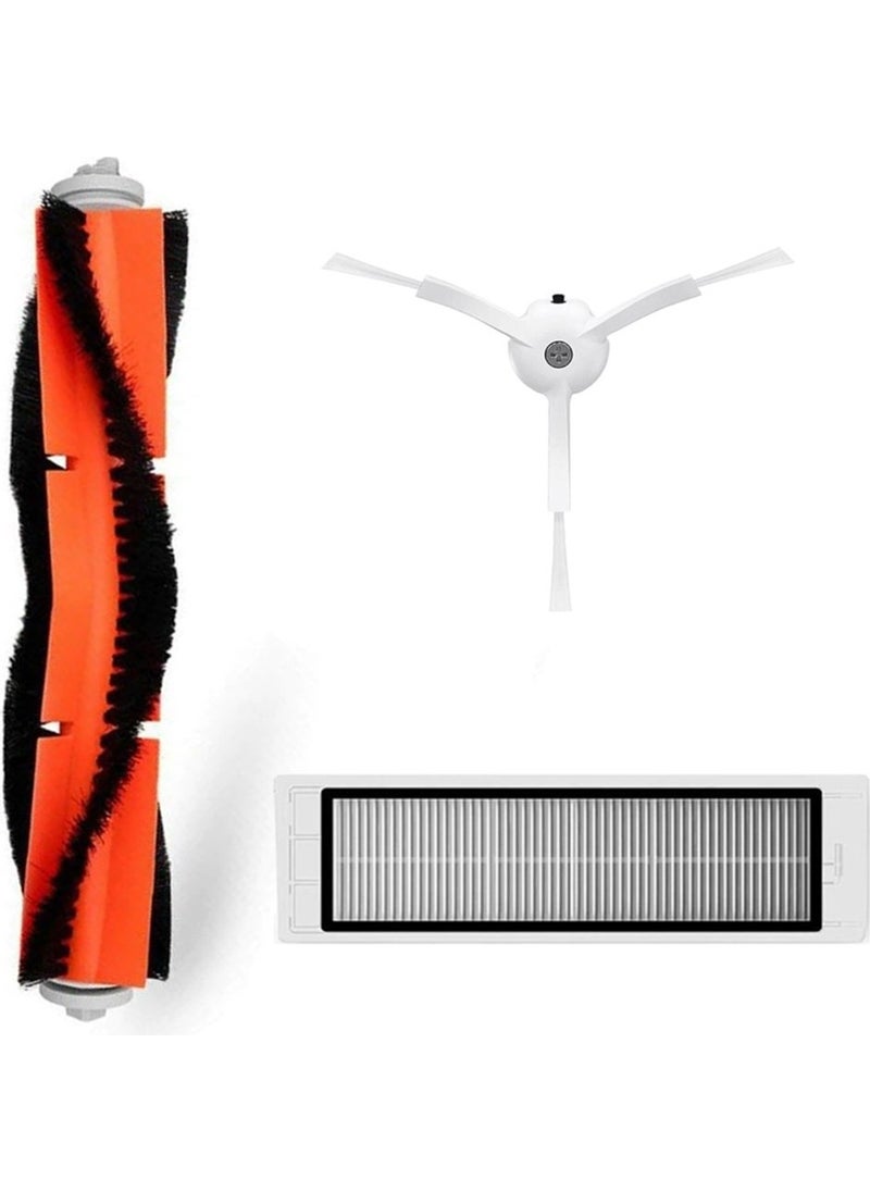 Roborge Xiaomi Vacuum Cleaner (Global) Robot Vacuum Cleaner Compatible 3-Piece Spare Parts Set 