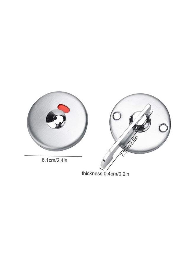 Generic - Bathroom Door Lock WC Partition Public Restroom Latch Deadbolt - Secure Toilet Partition & Bathroom - Image 1