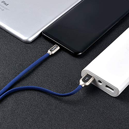 Soopii Premium C Type Reversible Quick and Fast Charging Cable Quick Charging USB Data Cable – 1Meter, Zinc Metal Header, Cloth Braided, Support All C Type Phone. - Image 4