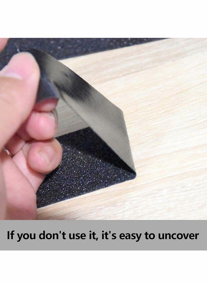 Excefore Non-Slip Tape, Black High Traction Non-Slip Mat, Strong Grip Abrasive Non-Slip Tape  - Image 3