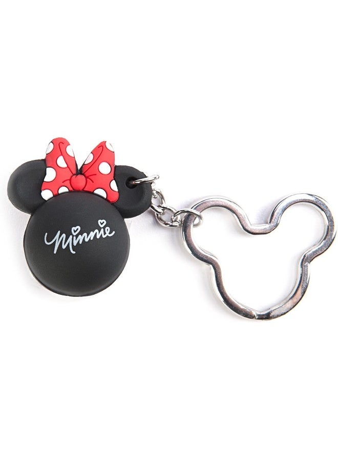 Monogram Key Chain - Disney - Minnie Bow Icon Ball Key Ring - Red Or Pink Bow New 85324