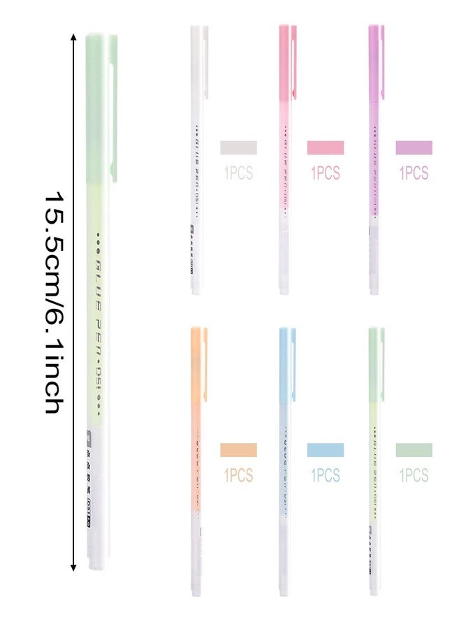 Rexez 3 Pcs Quick Dry Glue Pens Set - Scrapbooking, Papercraft, Fabric & Handmade Stationery Adhesive Pens - Image 3