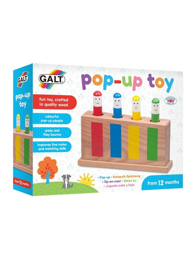 GALT Pop Up Toy Multicolor From 12 Months + 5 Pieces - Image 5