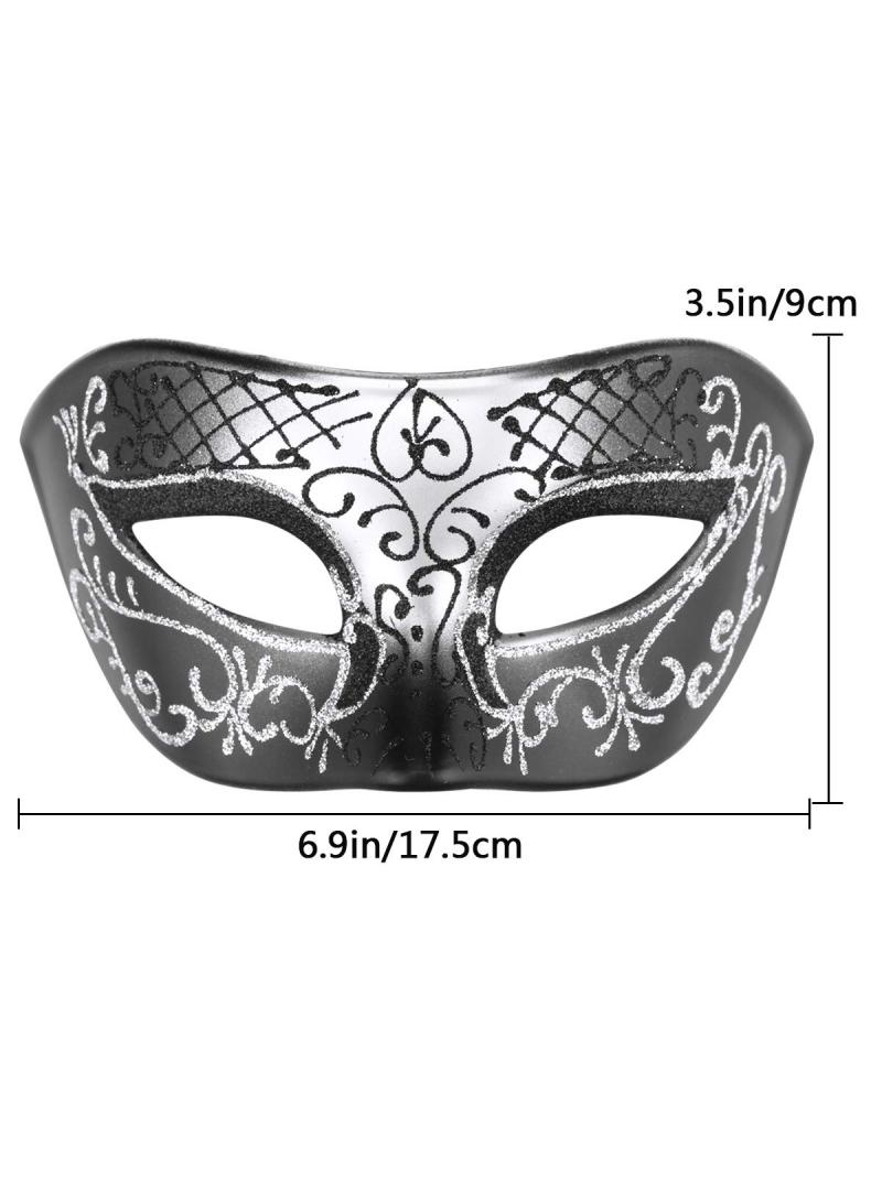 general Mysterious Venetian Couple Mask Butterfly Lady Masquerade Party Mask Evening Prom Ball Mask Bar Costumes Accessory - Image 5