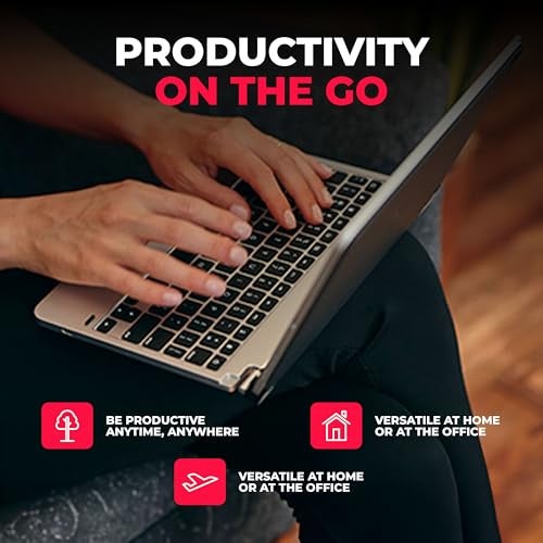 Brydge Keyboard 12.9 Pro (3rd Gen, 2018 Model) Adjustable nd Portable — Compatible with iPad Pro 3rd & 4th Gen (2018 & 2020, Space Gray) - Image 4