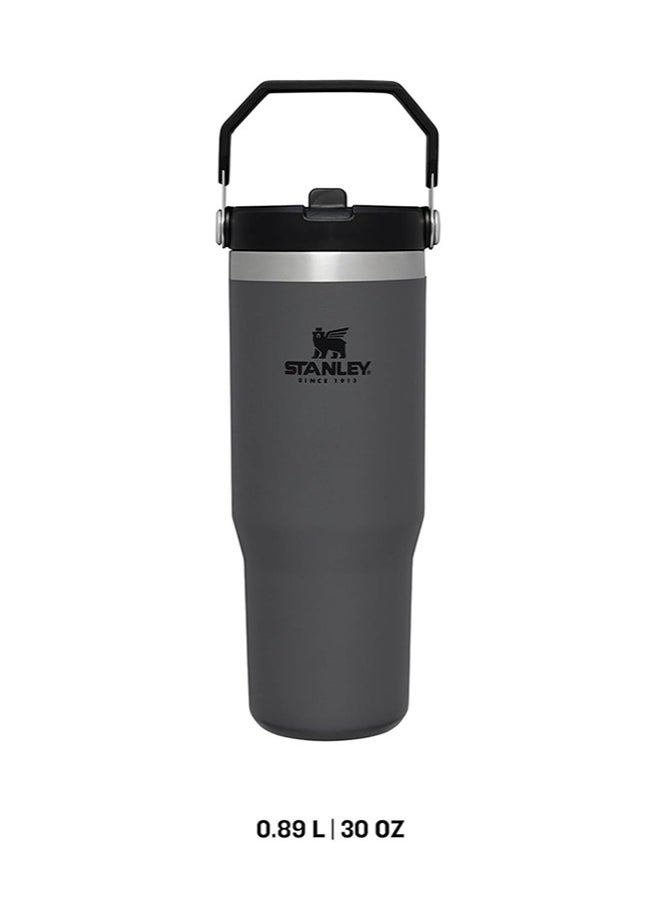 Stanley - IceFlow Stainless Steel Tumbler - Vacuum Insulated Water Bottle for Home, Office or Car Reusable Cup with Straw Leak Resistant Flip Cold for 12 Hours or Iced for 2 Days, 30oz - Image 1