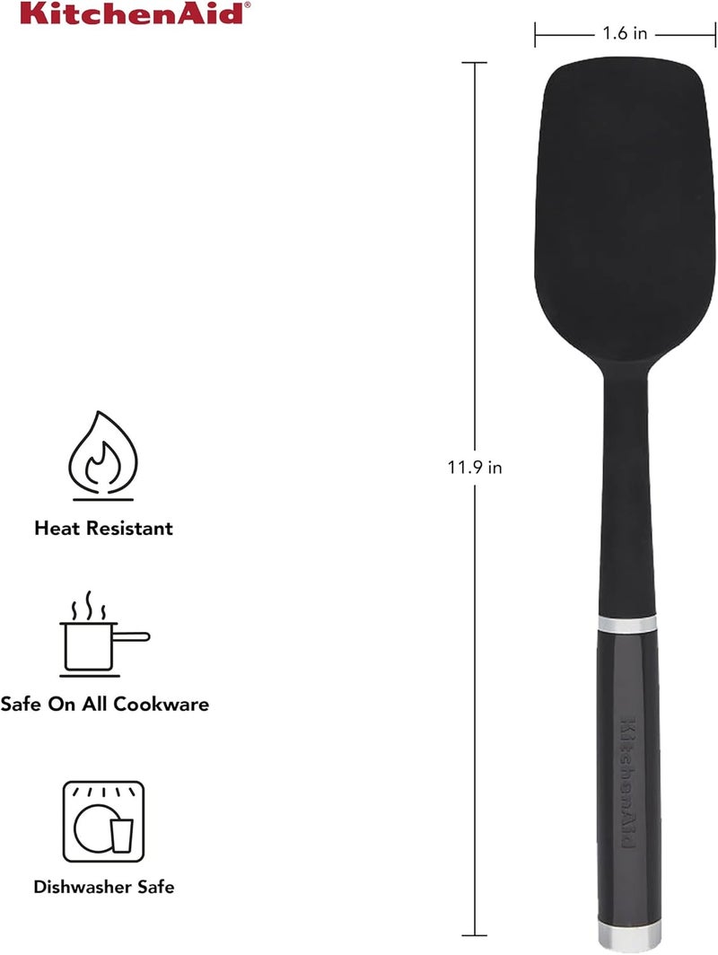 KitchenAid Classic Spoon Spatula One Size Black 2 - Image 3