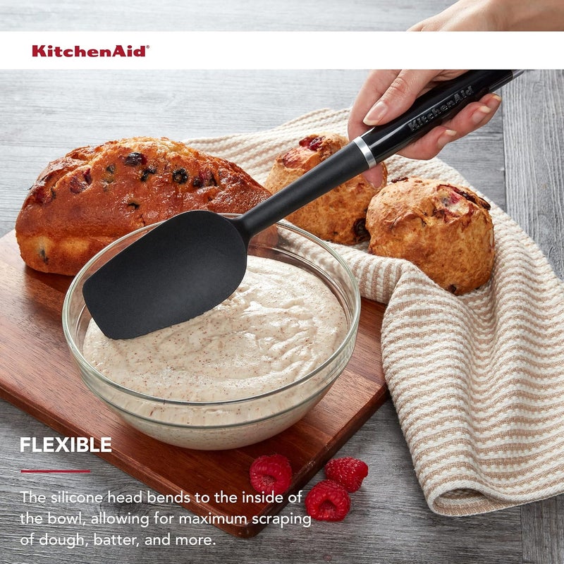 KitchenAid Classic Spoon Spatula One Size Black 2 - Image 4