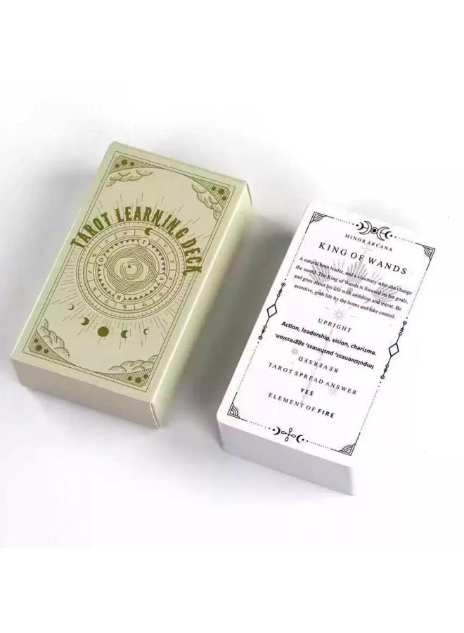 2024 New Spot Tarot Oracle Card English Tarot Oracle Card Tarot Oracle Card