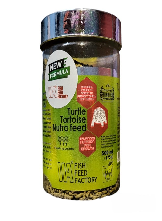 Nature Alleles WA Turtle Tortoise Nutrafeed Floating Sticks | Immune Enhancer with Bright Shell Color | Aquawiz India (175gm) - Image 1