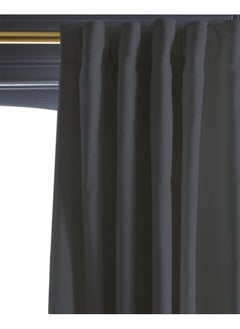 نجيب سليم ستائر مخملية قماش ناعم قطعة واحدة  - Image 3