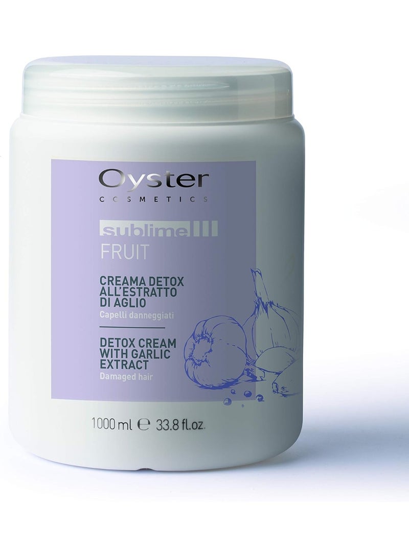 Oyster Sublime Fruit Detox Mask with Garlic Extract 1 Litre