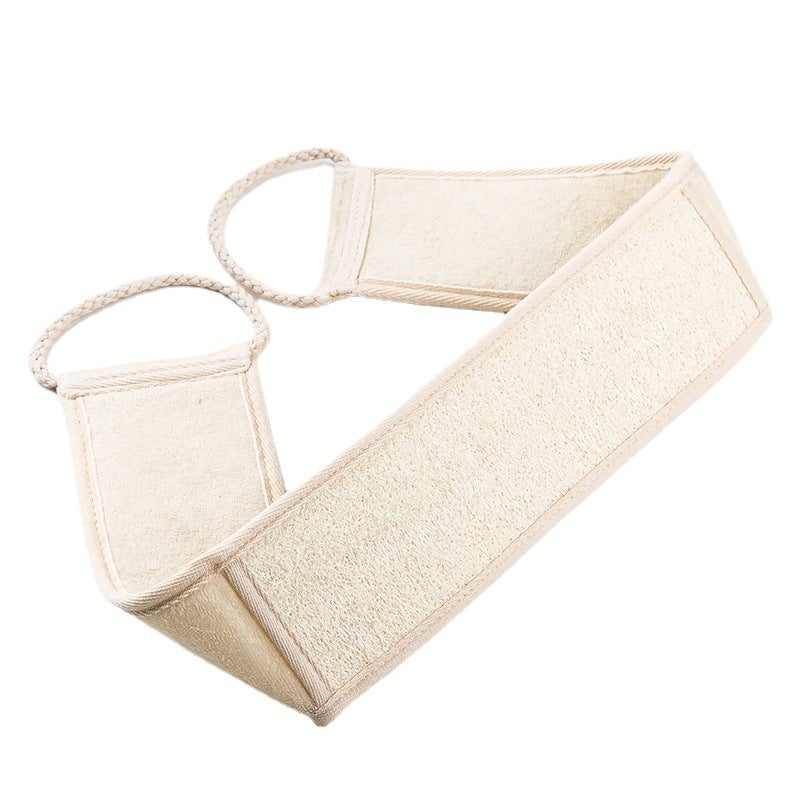 Natural loofah sponge long strip back towel old dry tendon loofah Luo cleaning bath towel back bath cross-border bath towel(Loofah sponge) - Image 2