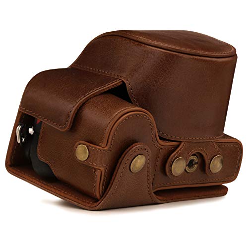 MegaGear MG1814 Ever Ready Genuine Leather Camera Case Compatible with Nikon Z50 (16-50mm) - Brown - Image 2
