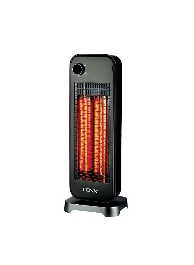 Denx 900W Portable Electric Heater with Temperature Control and Overheat Protection, Denex DX2639 Room Heater - Image 3