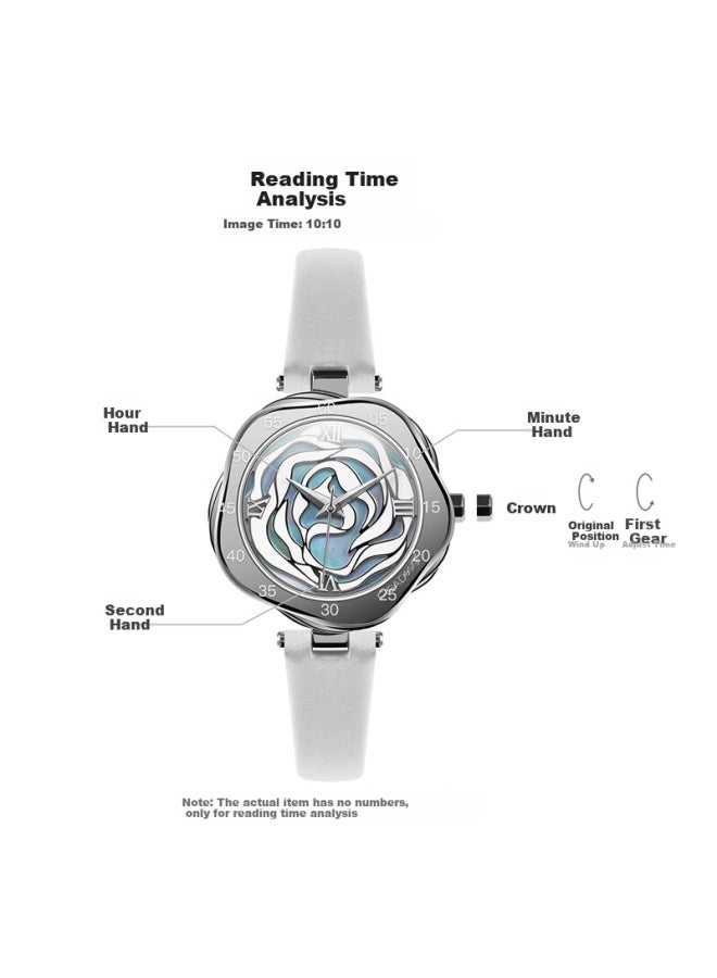 CIGA Design ساعة ميكانيكية من Ciga Design R Series بتصميم دانماركي وردي، ساعة نسائية عصرية على طراز إنستغرام، هدية رأس السنة - Image 4