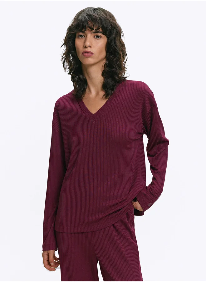 PARFOIS V-Neck Sweater