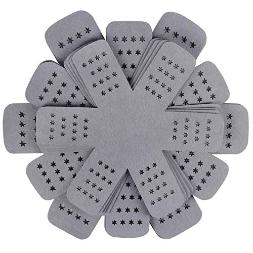 BYKITCHEN BYKITCHEN Pan Pot Protectors, Larger & Thicker Pan Protector with Stars, Set of 12 and 3 Different Sizes, Gray Pot  - Image 2