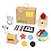 OOOK Montessori Toys 06 Months Montessori Toy Set 7 in 1 Newborn Baby Toys with Spinning Drum Tissue Box Toy Sensory Balls Contrast Cards and More - Image 3