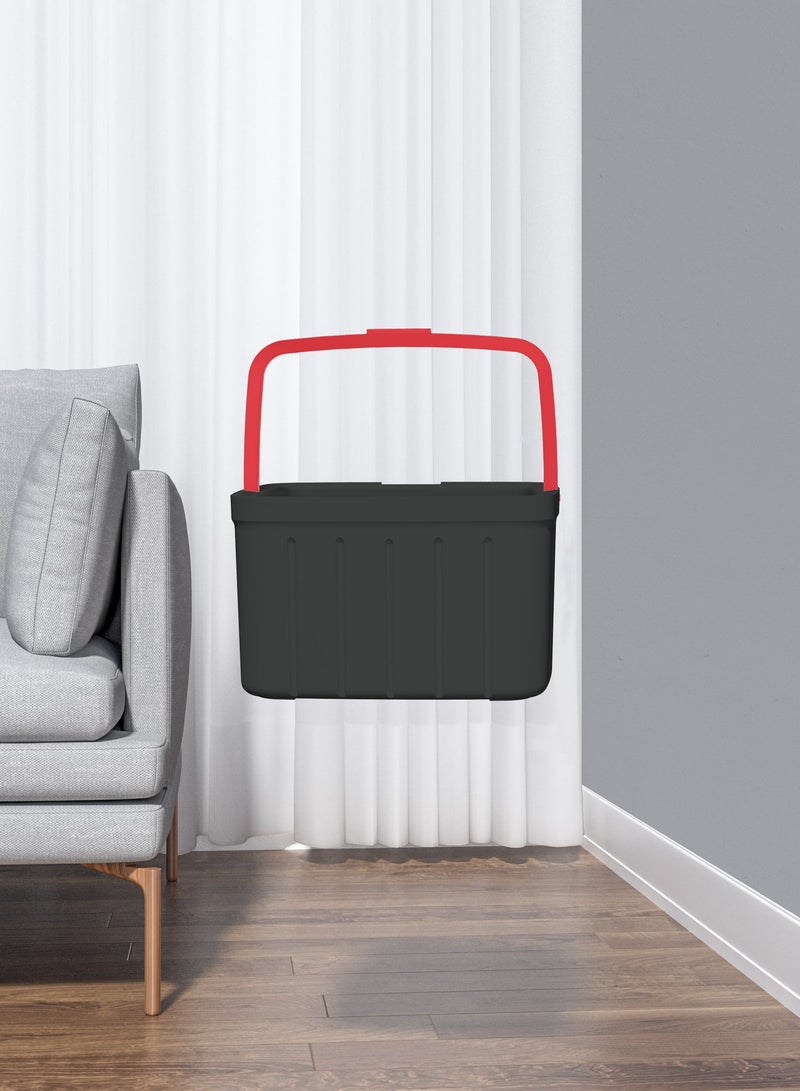 VISIO 360° Spin Mop & Bucket Set | Flat Self-Cleaning System | Extendable Handle | Includes 4 Microfiber Pads | Model VC-821 - Image 3