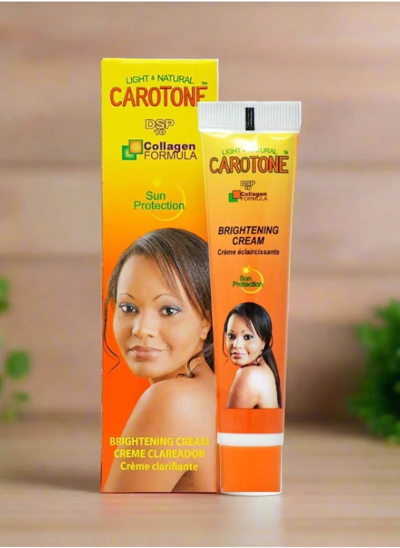 Carotone Brightening Cream DSP10 With Collagen Formula Sun Protection 30 ML 2 Pcs  - Image 2