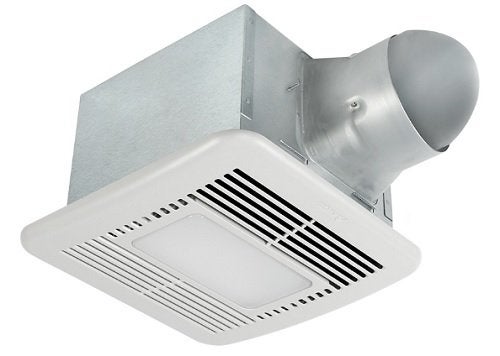 BREEZ Delta BreezSignature SIG80110DLED 80110 CFM Exhaust Bath FanDimmable LED LightNightLight with Dual Speed - Image 1