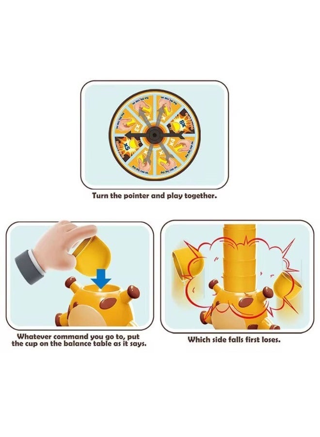 Happy Giraffe Game, Giraffe Balance Game, Giraffe Stacking Game, Happy Giraffe Balance Game, Balance Giraffe Toy, Giraffe Tower Game, Giraffe Neck Stacking Game, Stack the Giraffe Game, Animal Balance Game, Animal Stacking Game, Kids Balance Game, Educational Balance Toy, Family Balance Game, Multiplayer Balance Game, Balance Challenge Game, Stacking Balance Toy, Interactive Giraffe Game, Spinning Wheel Balance Game, Tabletop Balance Game, Fine Motor Skills Toy, Hand Eye Coordination Game, Montessori Balance Toy, Kids Skill Game, Party Game for Kids, Genga Giraffe Game, Happy Giraffe Toy. - Image 2