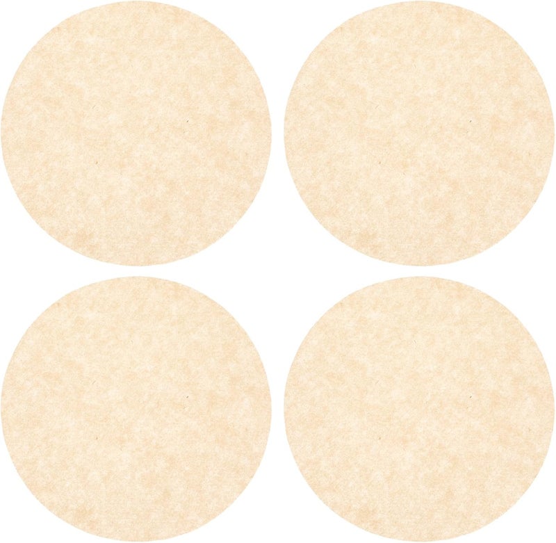 Baking Paper Circles 11.5cm Unbleached Parchment Non-stick Oil-absorbing Sheets 500pcs for Baking Bbq Hamburger Wrapping and Cooking - Image 1