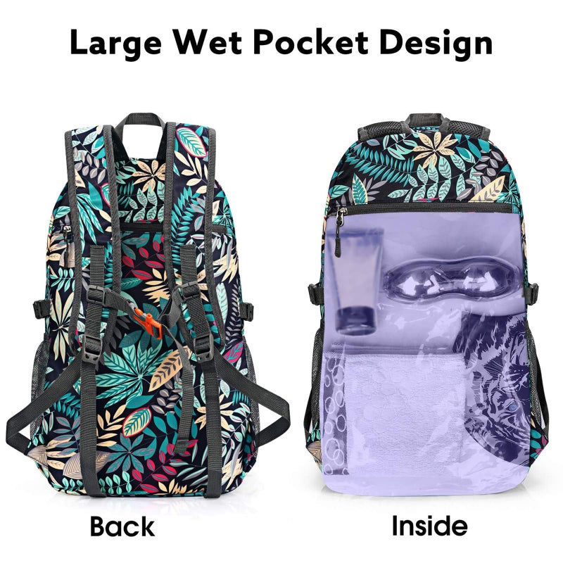 G4Free 40L Lightweight Packable Hiking Backpack, Waterproof Travel Daypack - Image 2