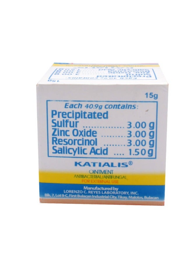 Katialis Ointment Antibacterial and Antifungal 15gm