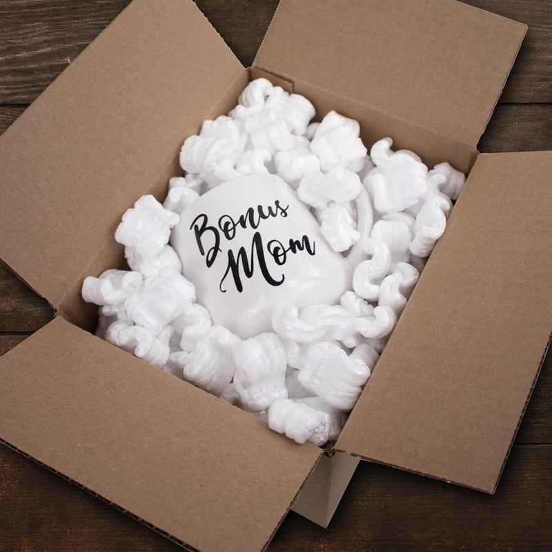 MagicWater Supply - 0.5 Cu Ft - White Packing Peanuts - Anti-Static S Shaped Cushion for Shipping, Void Filling & Storage - Protect Your Goods - Image 3