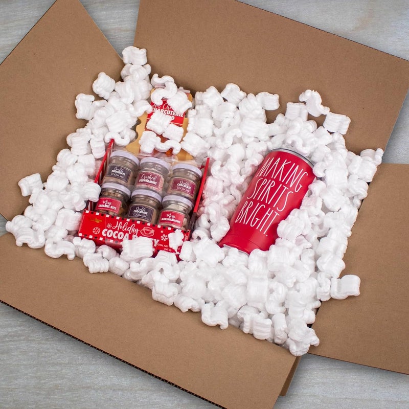 MagicWater Supply - 0.5 Cu Ft - White Packing Peanuts - Anti-Static S Shaped Cushion for Shipping, Void Filling & Storage - Protect Your Goods - Image 4
