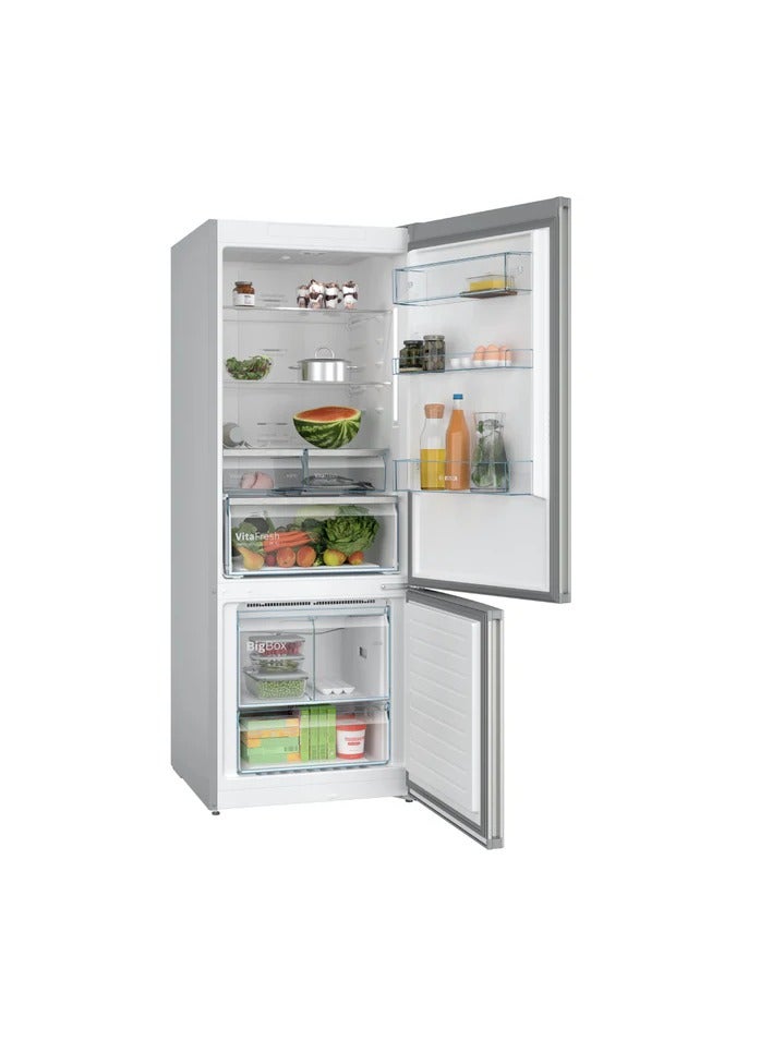 Bosch Series 4 Bottom Freezer Refrigerator 483L No Frost Stainless Steel KGN55CIEE8 KGN55CIEE8 stainless steel - Image 2