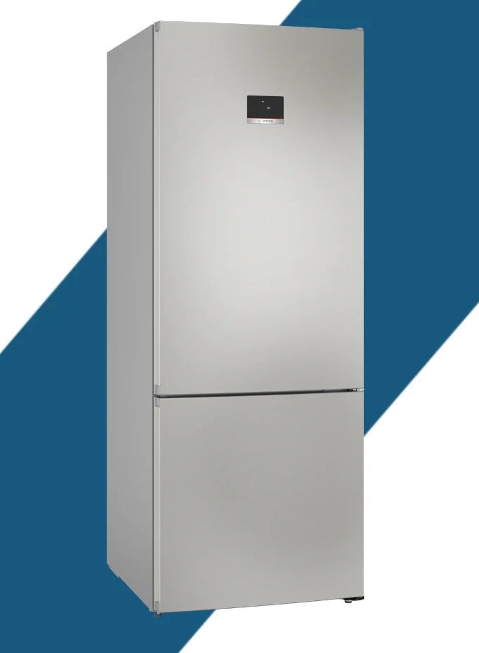 Bosch Series 4 Bottom Freezer Refrigerator 483L No Frost Stainless Steel KGN55CIEE8 KGN55CIEE8 stainless steel - Image 1