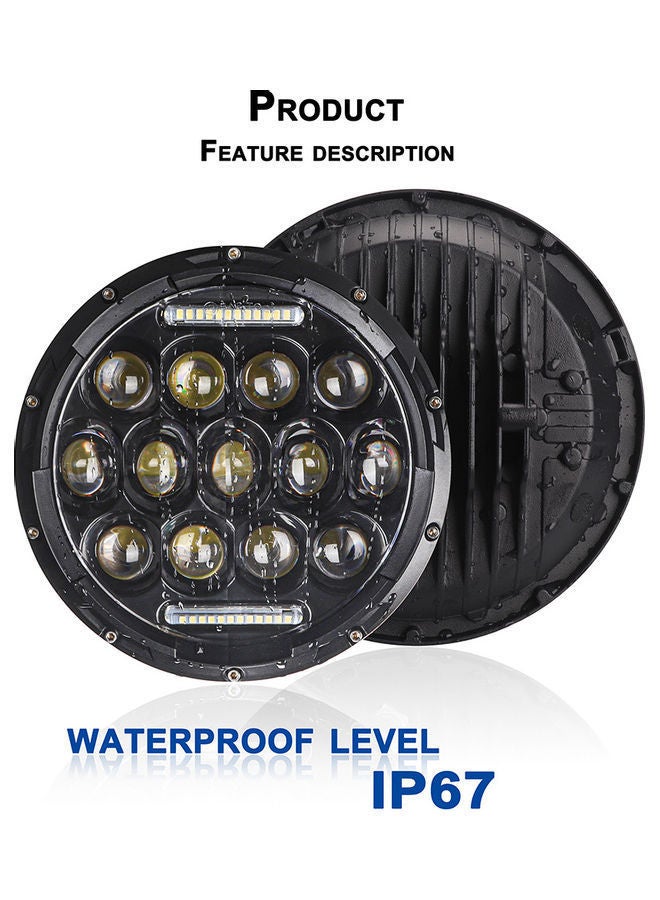 NIBEMINENT 12V/24V LED Motorcycle Headlight - Image 5