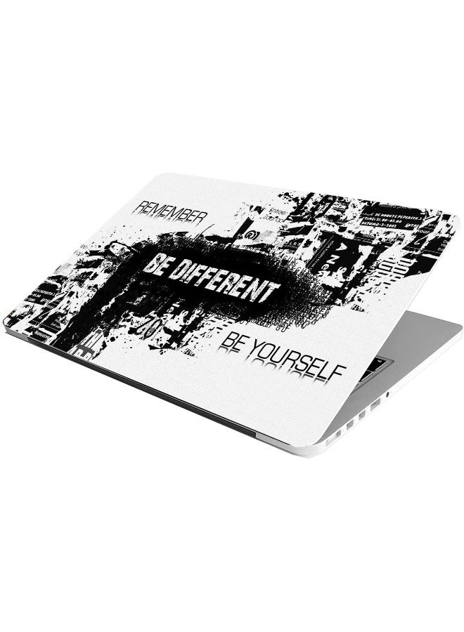Home Trove ANCIARY Laptop Skin Stickers Bubble-Free HD Quality Sticker for Laptops Upto 15.6"  - Image 1