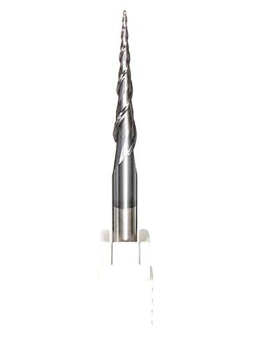 Sharav Tapper 4X50X8X90 Sharav CNC Tools Solid Carbide Carving Spiral Ballnose Bit  - Image 1