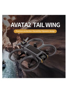 Generic Flight Tail for DJI Avata 2, Drone Tail Wing Battery Anti Release Clip Holder Flight Tail Drone Accessories Flying Snap Protective Cover Battery Anti-Drop Fixed Bracket  - Image 2