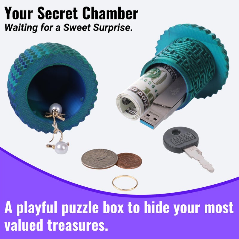 Galapopo Maze Egg Money Puzzle Gift Box: Available in 4 Unique Internal Designs - Secret Cash Holder & Surprise Gift Container for Easter, Birthday, Wedding - Fun Brain Teaser Toy for Kids & Adults - Image 4