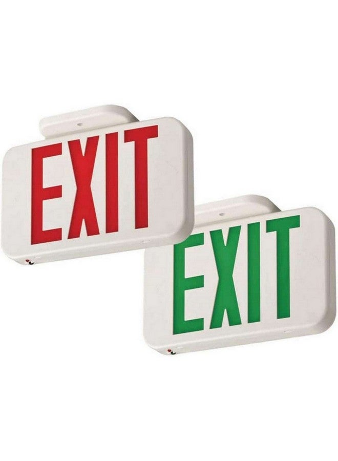 Lithonia Lighting Contractor Hardwired Integrated LED Exit Sign Multicolour 7.24 x 1.63 x 11.63 Inch 269XX0  - Image 3