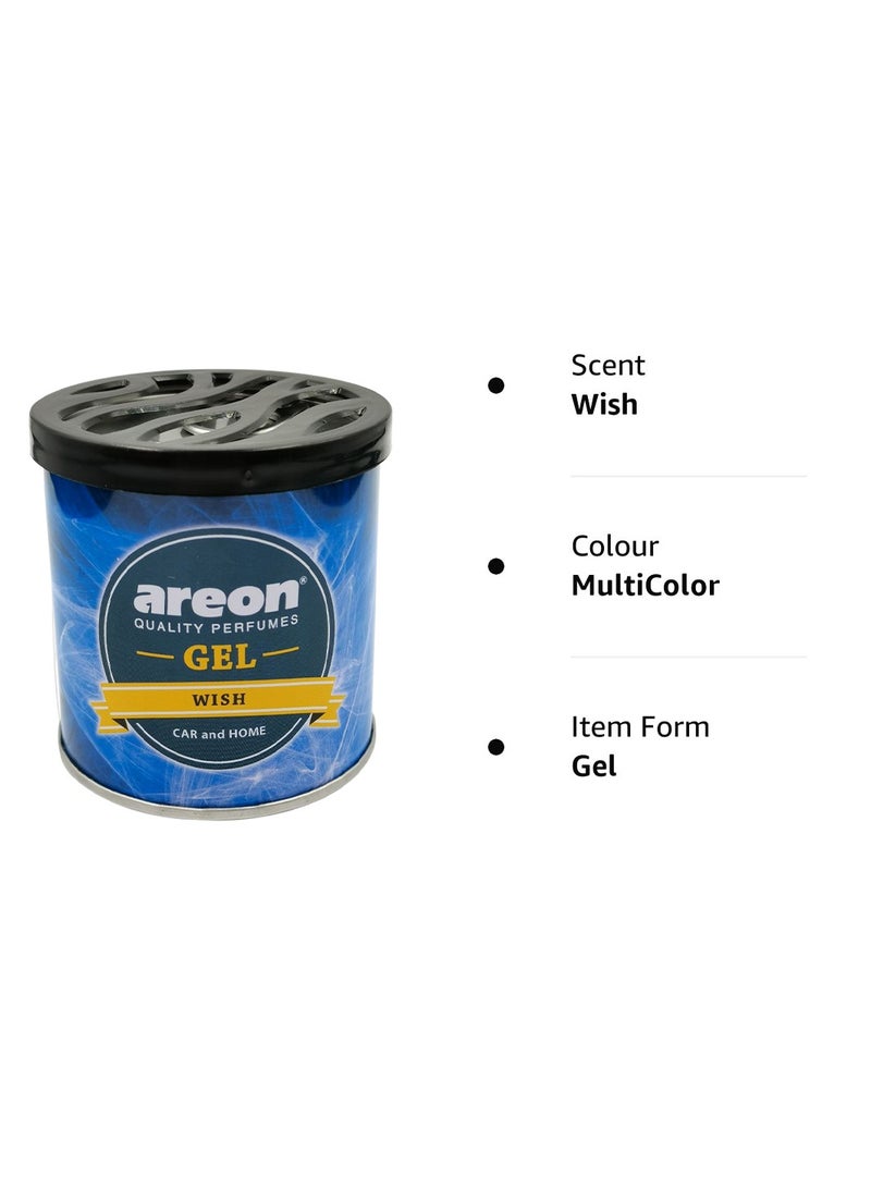 Areon Wish Gel Air Freshener for Car 80g - Image 4